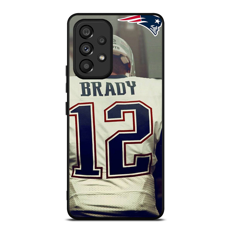 TOM BRADY JERSEY NEW ENGLAND PATRIOTS Samsung Galaxy A53 Case Cover