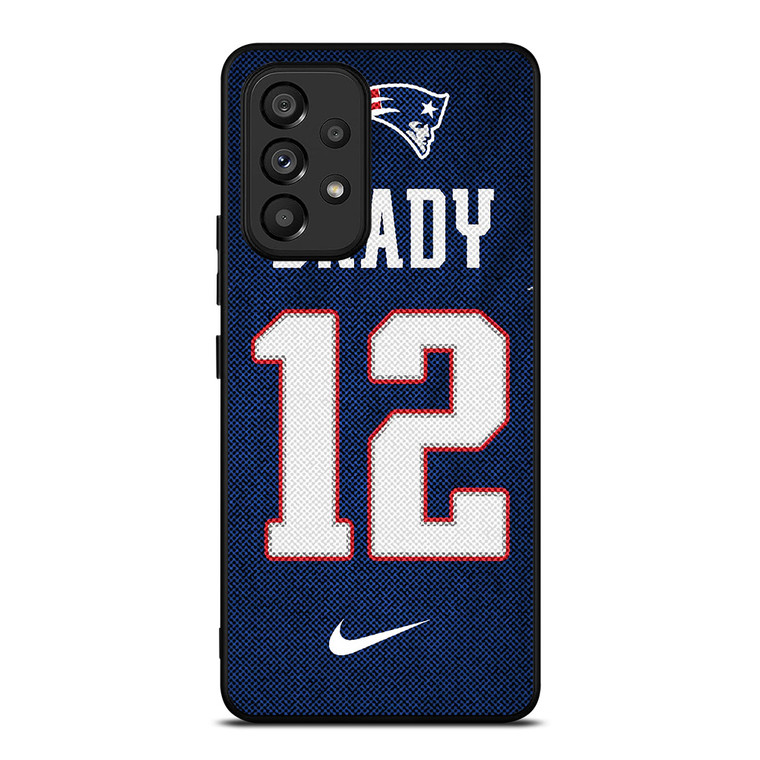 TOM BRADY NEW ENGLAND PATRIOTS NFL JERSEY 2 Samsung Galaxy A53 Case Cover