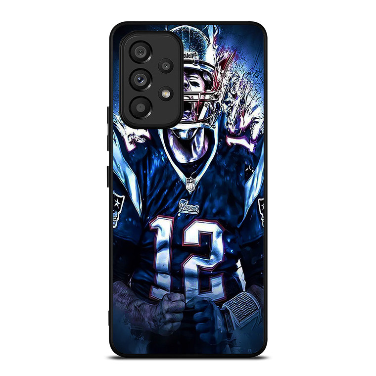 TOM BRADY NEW ENGLAND PATRIOTS NFL Samsung Galaxy A53 Case Cover