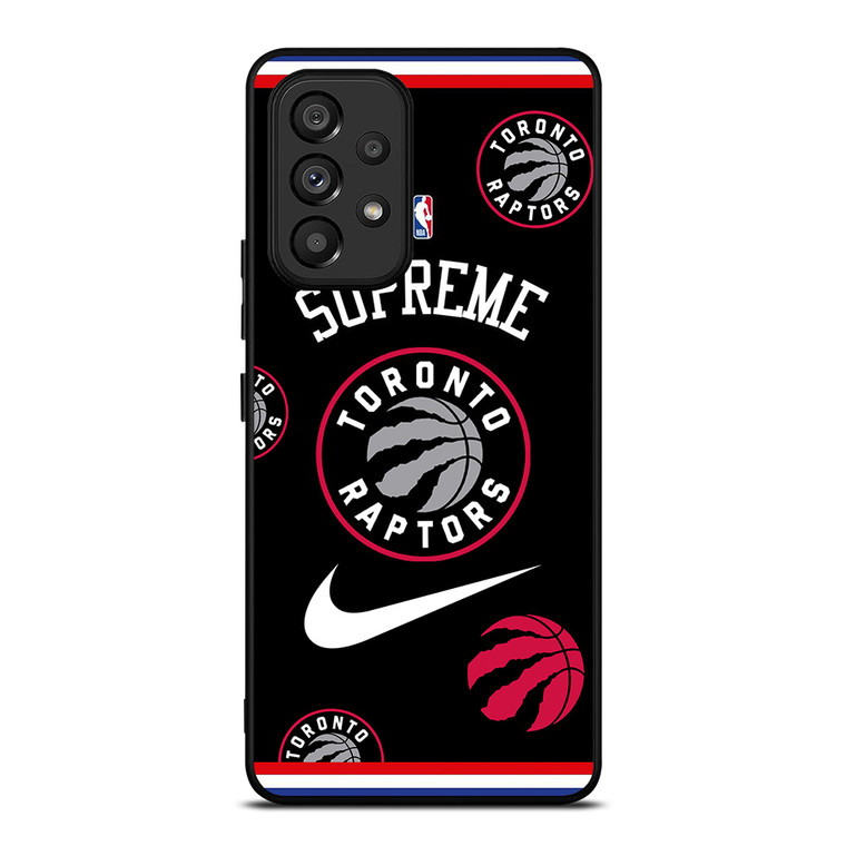 TORONTO RAPTORS NBA X SUPREME NIKE Samsung Galaxy A53 Case Cover