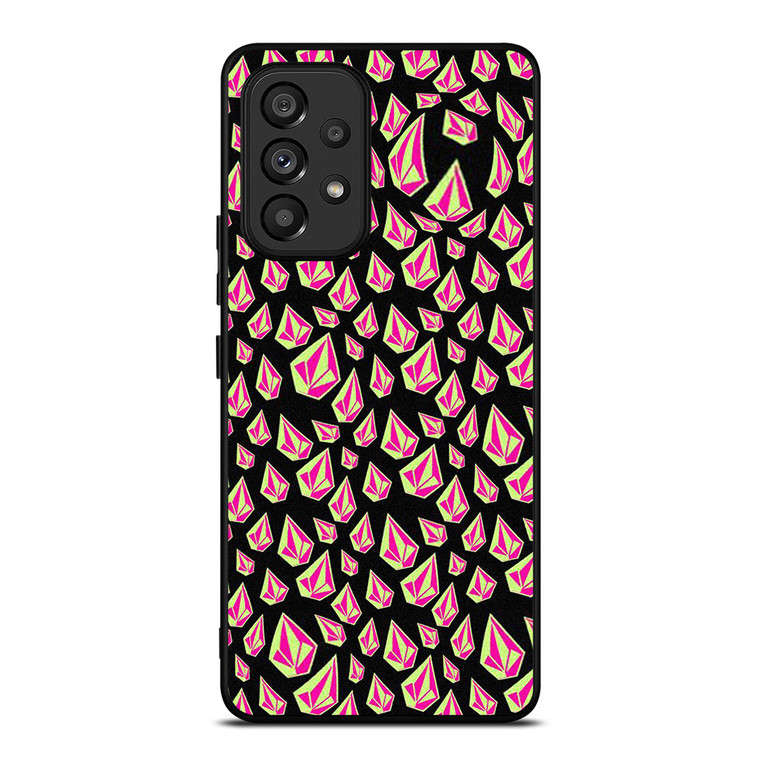 VOLCOM LOGO PATTERN Samsung Galaxy A53 Case Cover