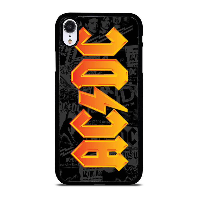 ACDC ROCK BAND POSTER iPhone XR Case Cover