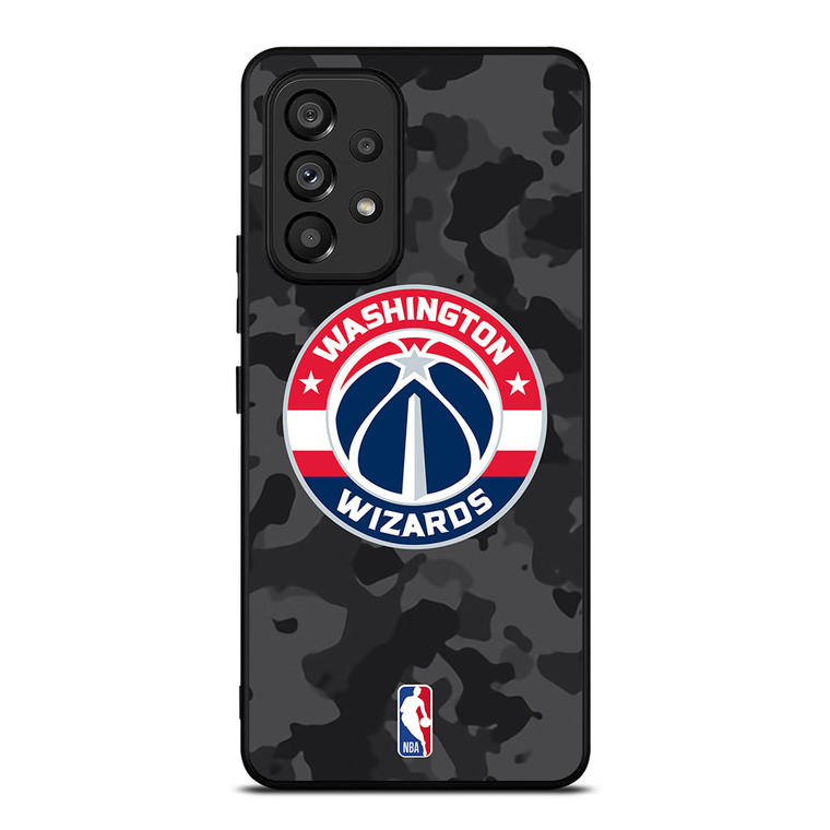 WASHINGTON WIZARDS BLACK CAMO Samsung Galaxy A53 Case Cover