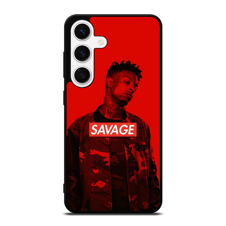 21 SAVAGE RAPPER Samsung Galaxy S24 Case Cover