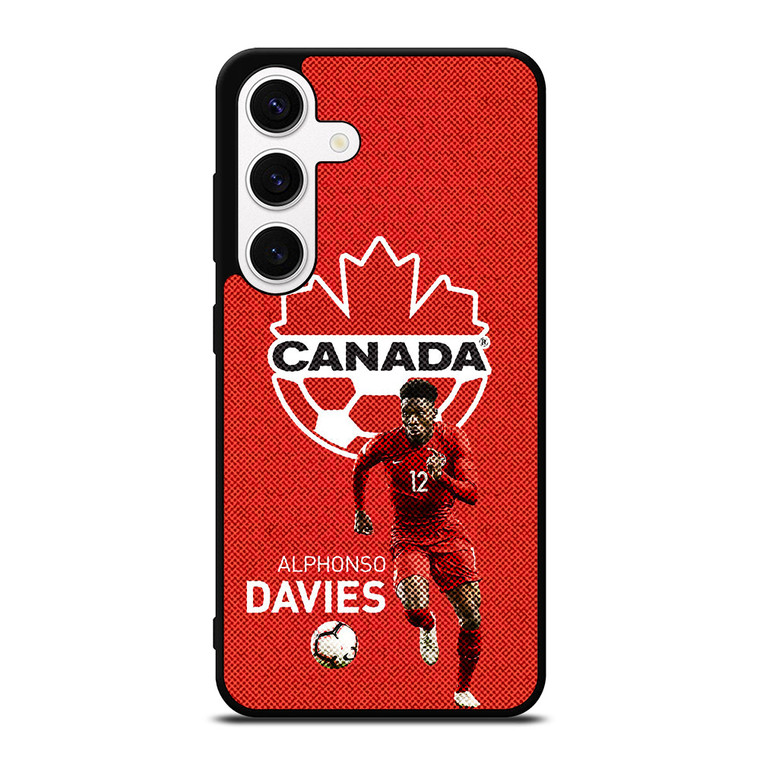 ALPHONSO DAVIES CANADA MENS SOCCER NATIONAL TEAM Samsung Galaxy S24 Case Cover