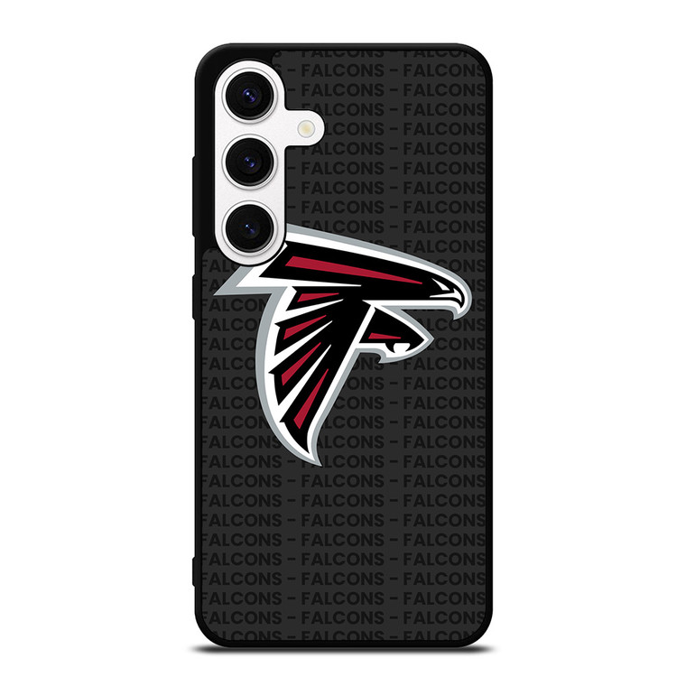 ATLANTA FALCONS FOOTBALL TEXT Samsung Galaxy S24 Case Cover