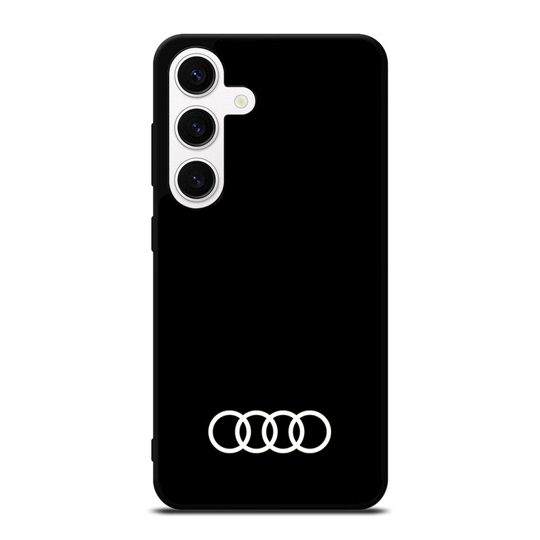 AUDI CAR LOGO BLACK Samsung Galaxy S24 Case Cover