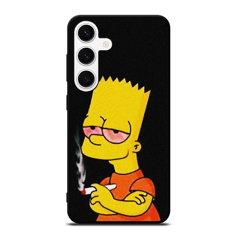 BART SIMPSONS WEEDS CIGARATTE Samsung Galaxy S24 Case Cover