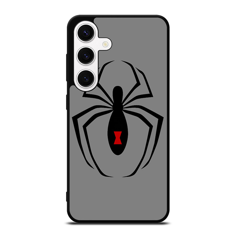 BLACK WIDOW SPIDER SYMBOL Samsung Galaxy S24 Case Cover