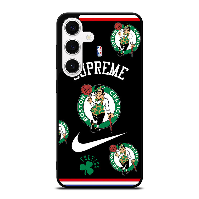 BOSTON CELTICS NBA X SUPREME NIKE Samsung Galaxy S24 Case Cover