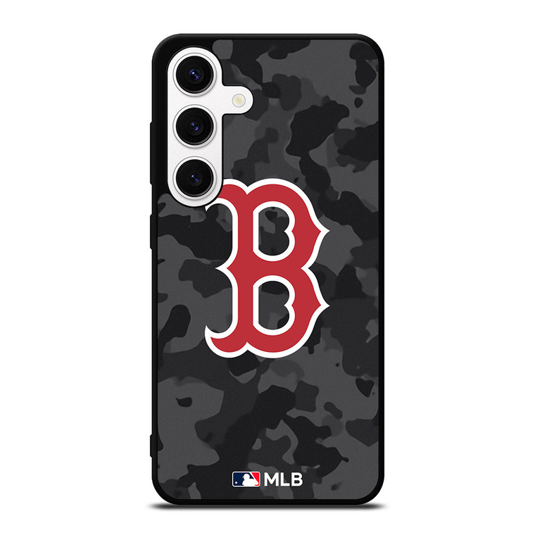 BOSTON RED SOX BASEBALL BLACK CAMO Samsung Galaxy S24 Case Cover BOSTON RED SOX BASEBALL BLACK CAMO Samsung Galaxy S24 Case Cover