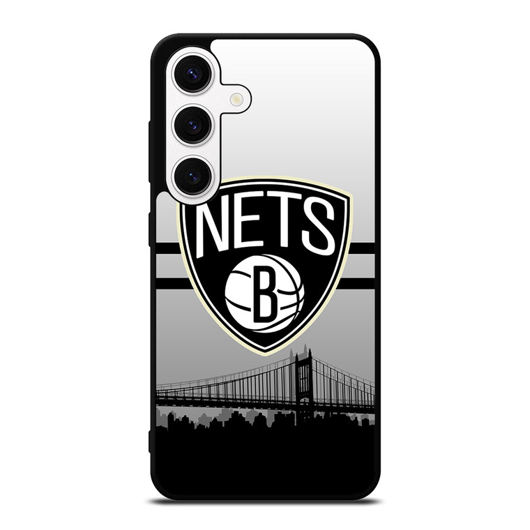 BROOKLYN NETS NBA SKYLINE Samsung Galaxy S24 Case Cover