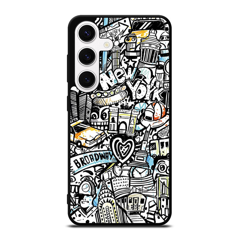 BROOKLYN NEW YORK ART Samsung Galaxy S24 Case Cover