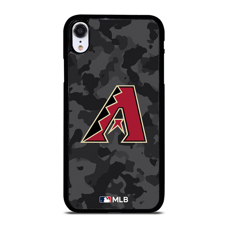 ARIZONA DIAMONDBACKS BASEBALL BLACK CAMO iPhone XR Case Cover
