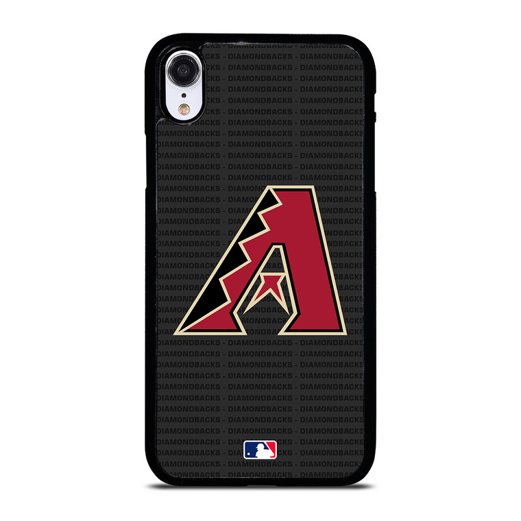 ARIZONA DIAMONDBACKS BASEBALL BLACK iPhone XR Case Cover