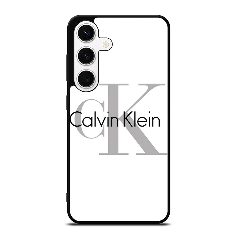 CALVIN KLEIN WHITE LOGO Samsung Galaxy S24 Case Cover CALVIN KLEIN WHITE LOGO Samsung Galaxy S24 Case Cover