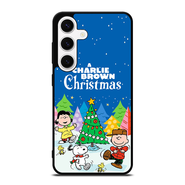 CHARLIE BROWN SNOOPY CHRISTMAS CARTOON Samsung Galaxy S24 Case Cover