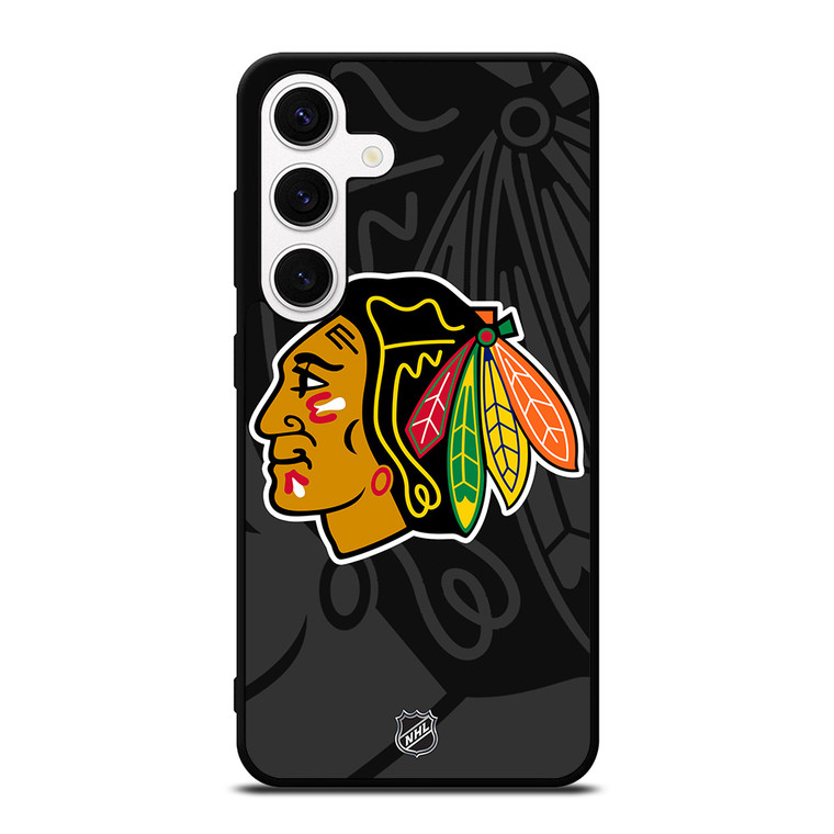 CHICAGO BLACKHAWKS NHL TEAM Samsung Galaxy S24 Case Cover