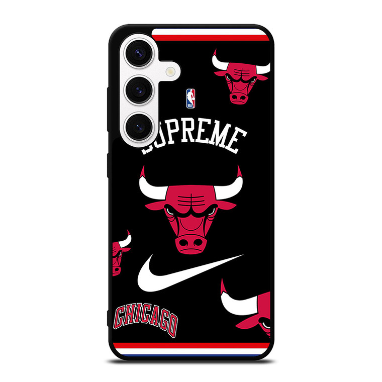 CHICAGO BULLS NBA X SUPREME NIKE Samsung Galaxy S24 Case Cover
