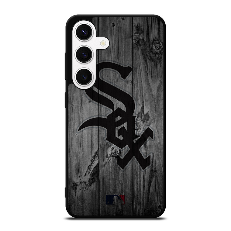 CHICAGO WHITE SOX BASEBALL MLB WOOD LOGO Samsung Galaxy S24 Case Cover