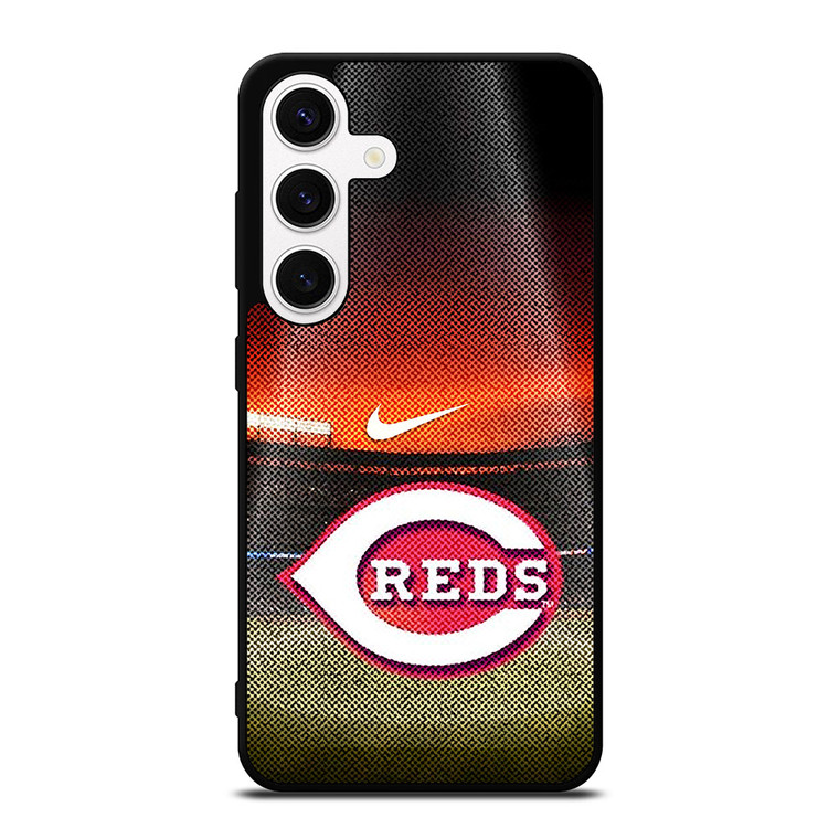 CINCINNATI RED MLB BASEBALL LOGO Samsung Galaxy S24 Case Cover