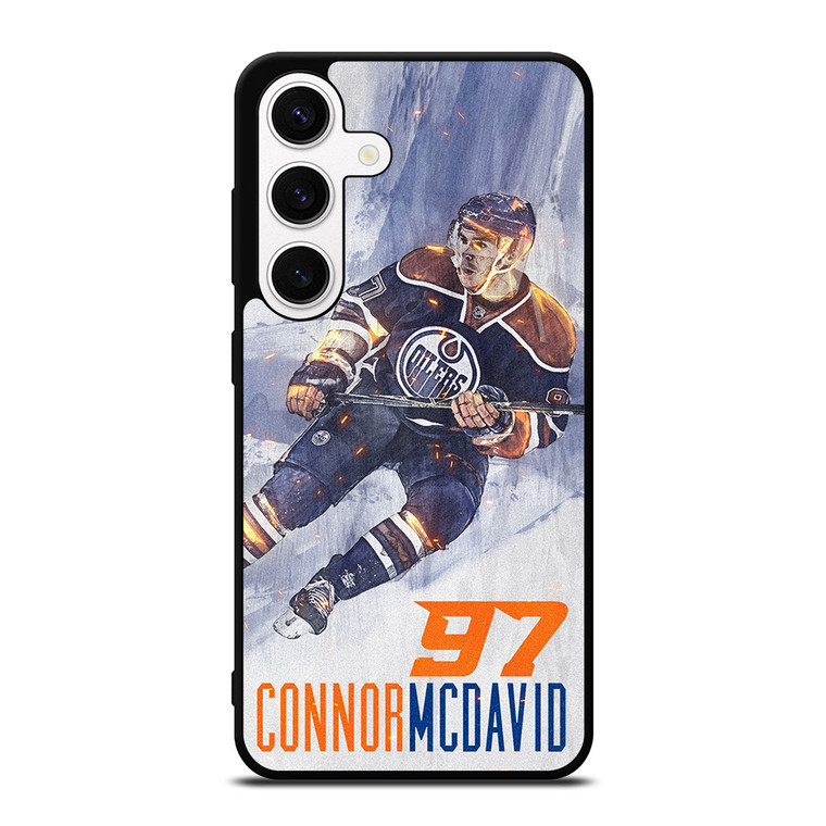CONNOR MCDAVID EDMONTON OILERS 2 Samsung Galaxy S24 Case Cover