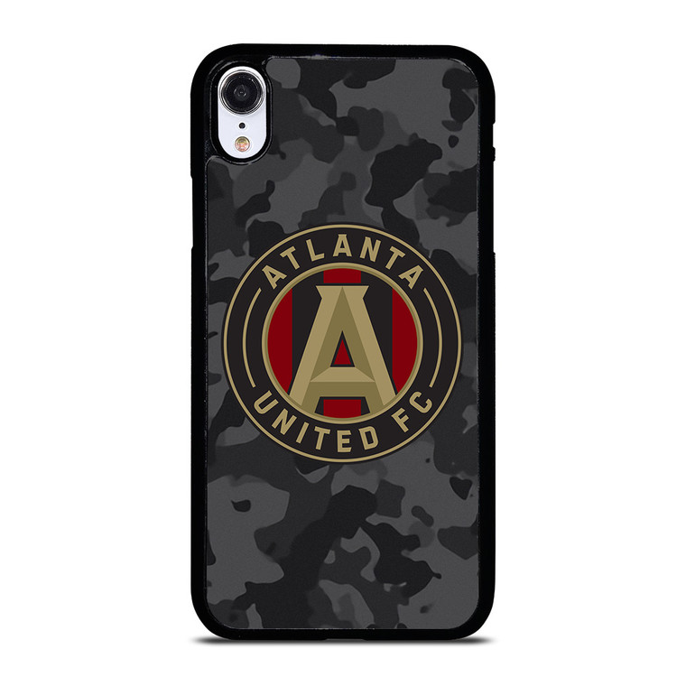 ATLANTA UNITED FC MLS BLACK CAMO iPhone XR Case Cover