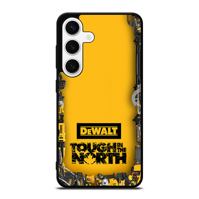 DEWALT TOUGH IN THE NORTH Samsung Galaxy S24 Case Cover