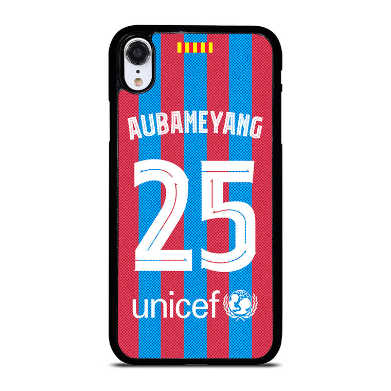 AUBAMEYANG 25 FC BARCELONA 2022 iPhone XR Case Cover