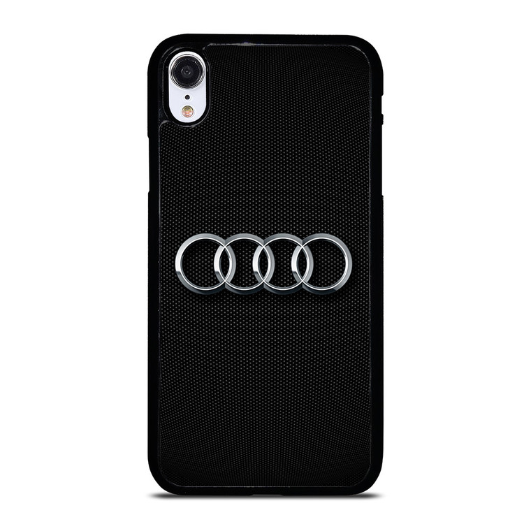 AUDI CARBON FIBER iPhone XR Case Cover