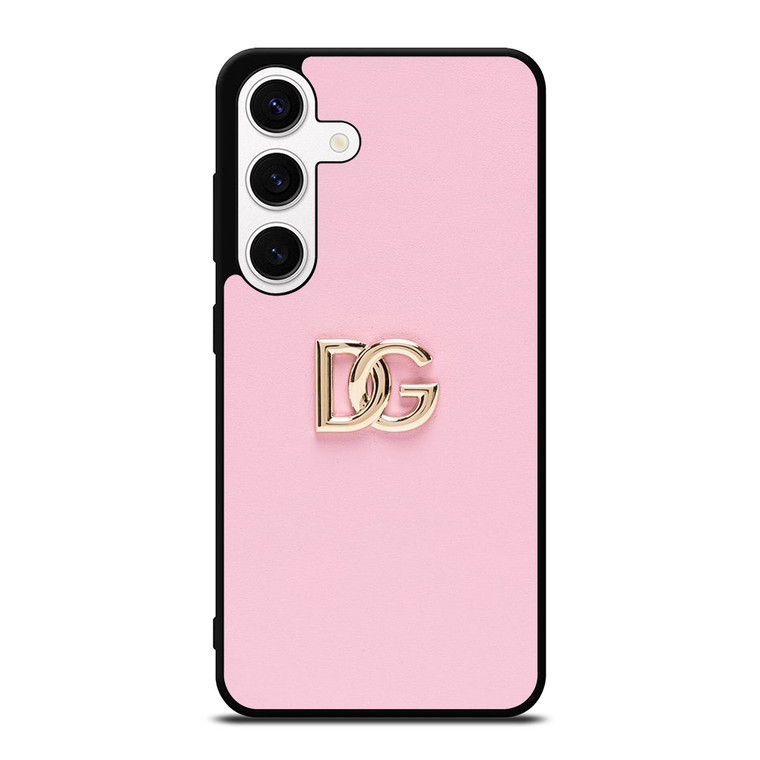 DOLCE AND GABBANA PINK LOGO Samsung Galaxy S24 Case Cover