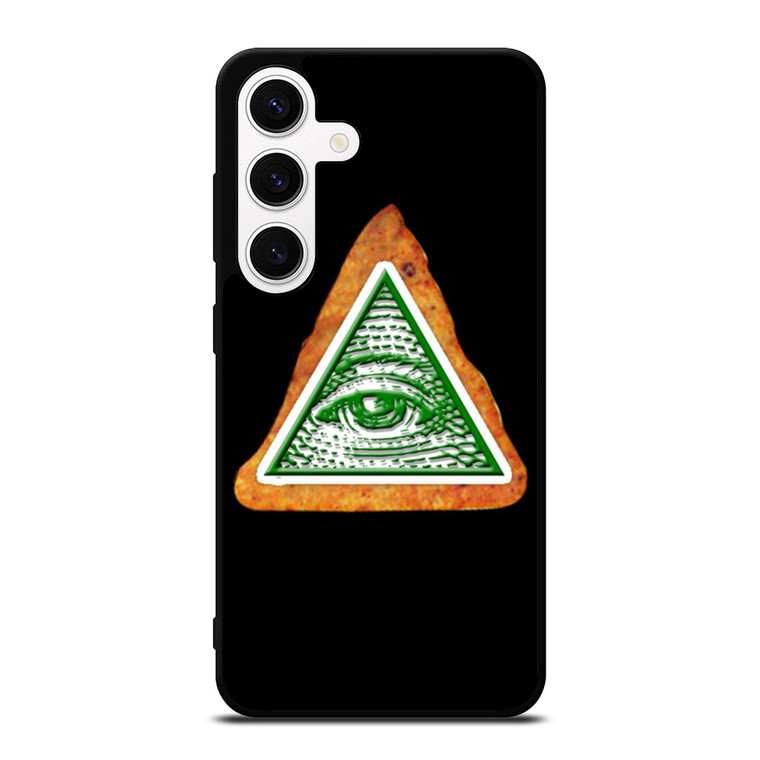 DORITOS CHIPS ILLUMINATI Samsung Galaxy S24 Case Cover