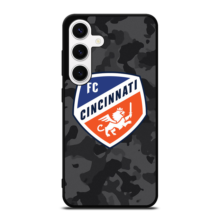 FC CINCINNATI MLS BLACK CAMO Samsung Galaxy S24 Case Cover