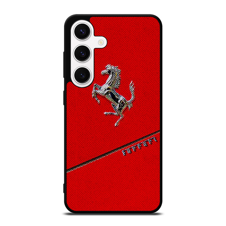 FERRARI RED CAR LOGO Samsung Galaxy S24 Case Cover