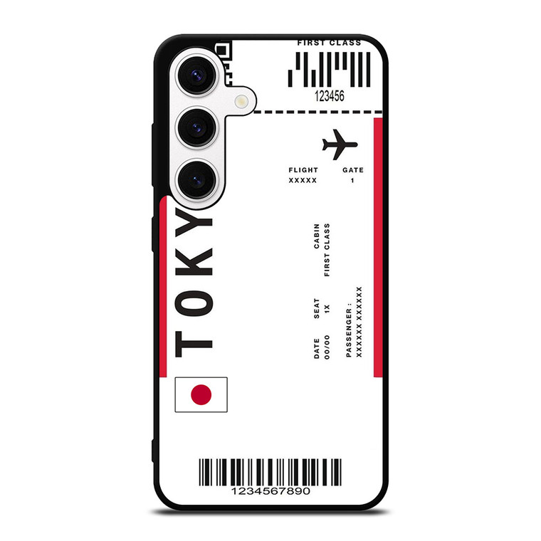 FLIGHT TICKETS JAPAN Samsung Galaxy S24 Case Cover