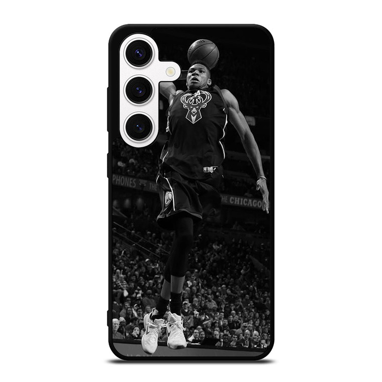 GIANNIS ANTETOKOUNMPO MILWAUKEE BUCKS DUNK Samsung Galaxy S24 Case Cover