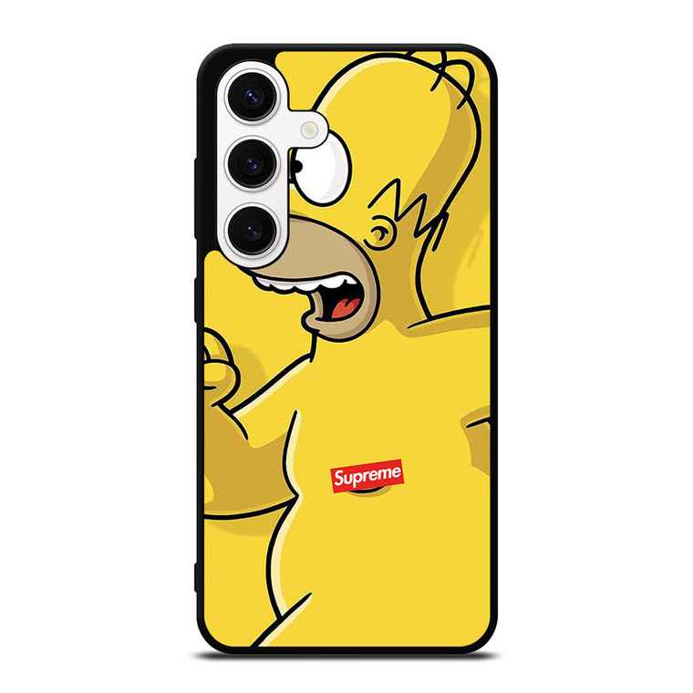 HOMER SIMPSONS CENSORED SUPREME Samsung Galaxy S24 Case Cover