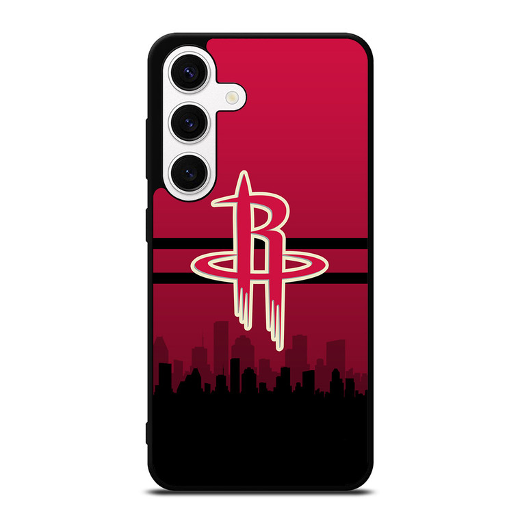 HOUSTON ROCKETS NBA SKYLINE Samsung Galaxy S24 Case Cover