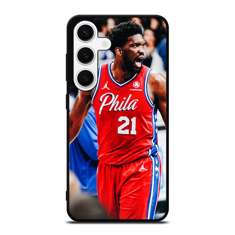 JOEL EMBIID PHILADELPHIA SIXERS 3 Samsung Galaxy S24 Case Cover