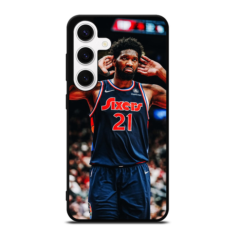 JOEL EMBIID PHILADELPHIA SIXERS COOL Samsung Galaxy S24 Case Cover