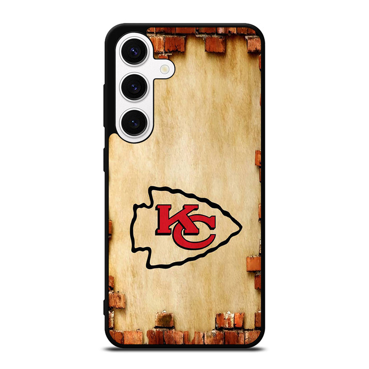 KANSAS CITY CHIEFS NFL FOOTBALL BRICKED Samsung Galaxy S24 Case Cover