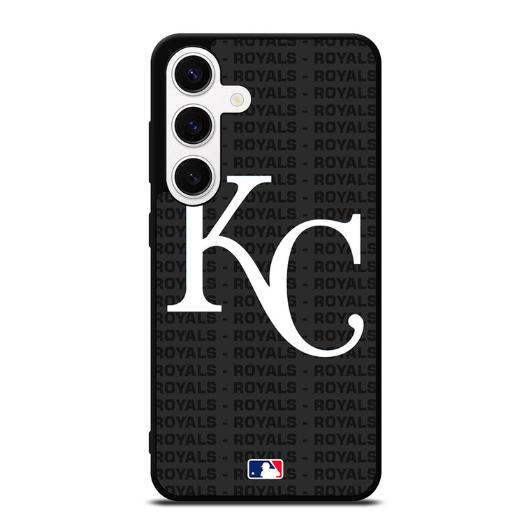 KANSAS CITY ROYALS BASEBALL BLACK Samsung Galaxy S24 Case Cover