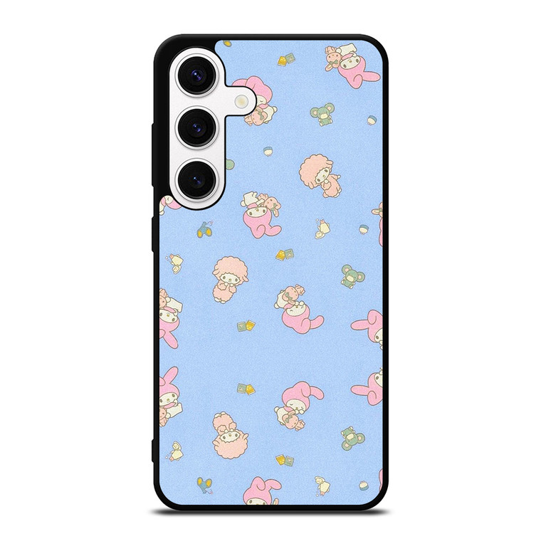 KAWAII LAMB CUTE PATTERN Samsung Galaxy S24 Case Cover