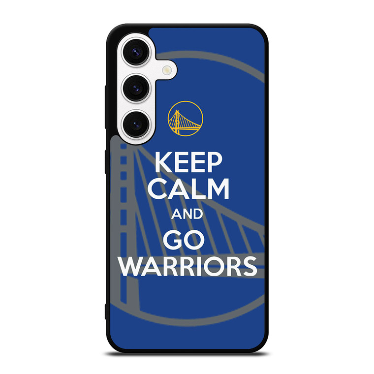 KEEP CALM AND GO GOLDEN STATE WARRIORS Samsung Galaxy S24 Case Cover