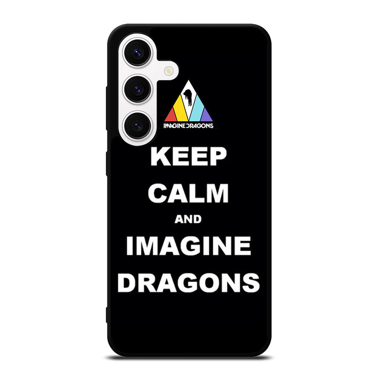 KEEP CALM AND IMAGINE DRAGONS Samsung Galaxy S24 Case Cover