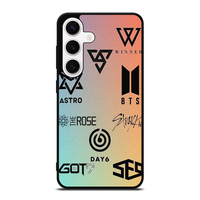 KPOP BAND LOGO Samsung Galaxy S24 Case Cover