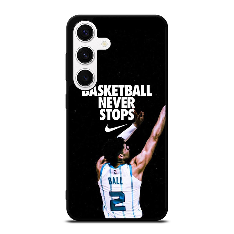 LAMELO BALL CHARLOTTE HORNETS Samsung Galaxy S24 Case Cover