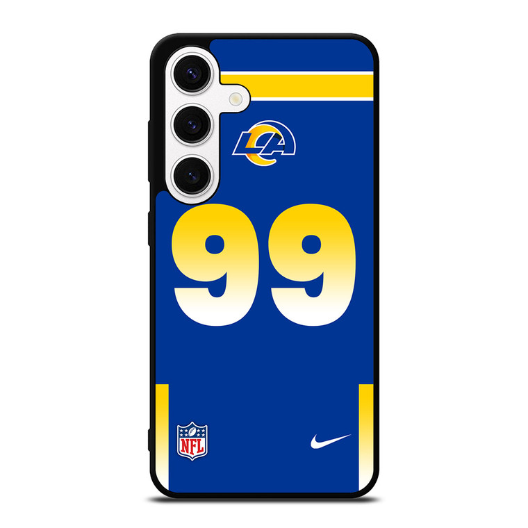 LOS ANGELES RAMS AARON DONALD 99 NFL NIKE Samsung Galaxy S24 Case Cover LOS ANGELES RAMS AARON DONALD 99 NFL NIKE Samsung Galaxy S24 Case Cover