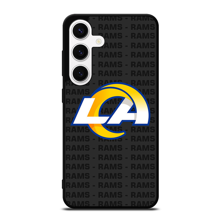 LOS ANGELES RAMS FOOTBALL TEXT Samsung Galaxy S24 Case Cover