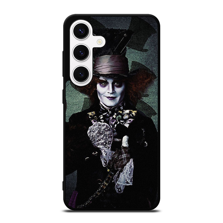 MAD HATTER ALICE IN WONDERLAND Samsung Galaxy S24 Case Cover